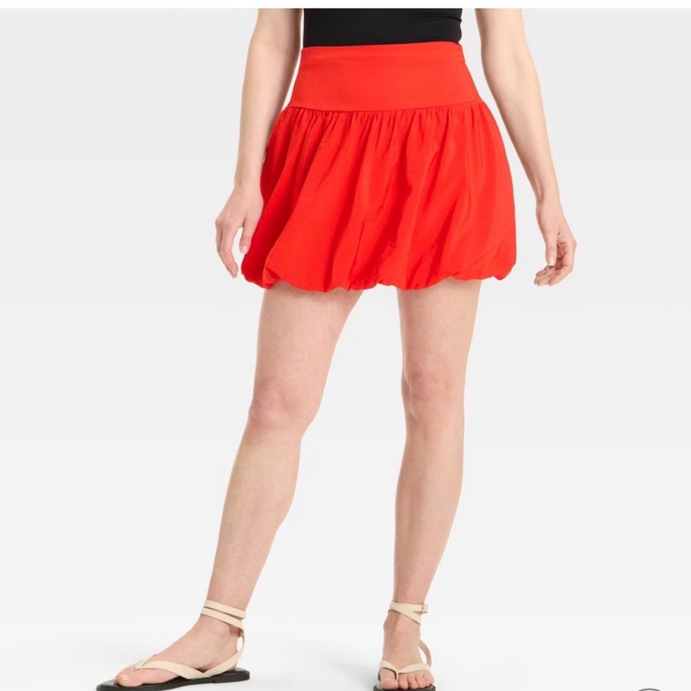 Women's Mini Bubble Skirt - A New Day sz 12 NWT